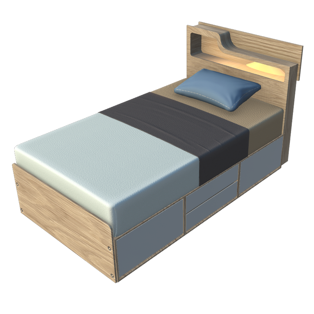 PIKI ROOM_bed2